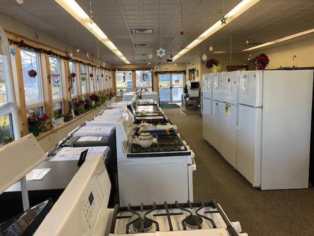 Appliances in Show Room